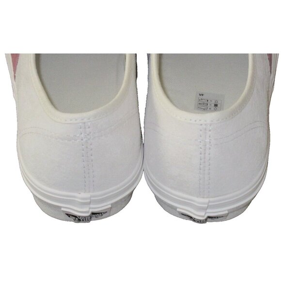 Vans Women's Authentic Pig Suede Withered Rose Pink White shoes Sizes NIB - Picture 5 of 5